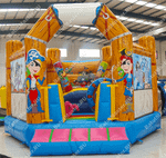 Коммерческий надувной батут "Весёлый пират"