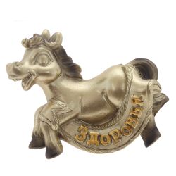 GAEM Магнит "Лошадка", L6,5 W2 H5 см, 4в.