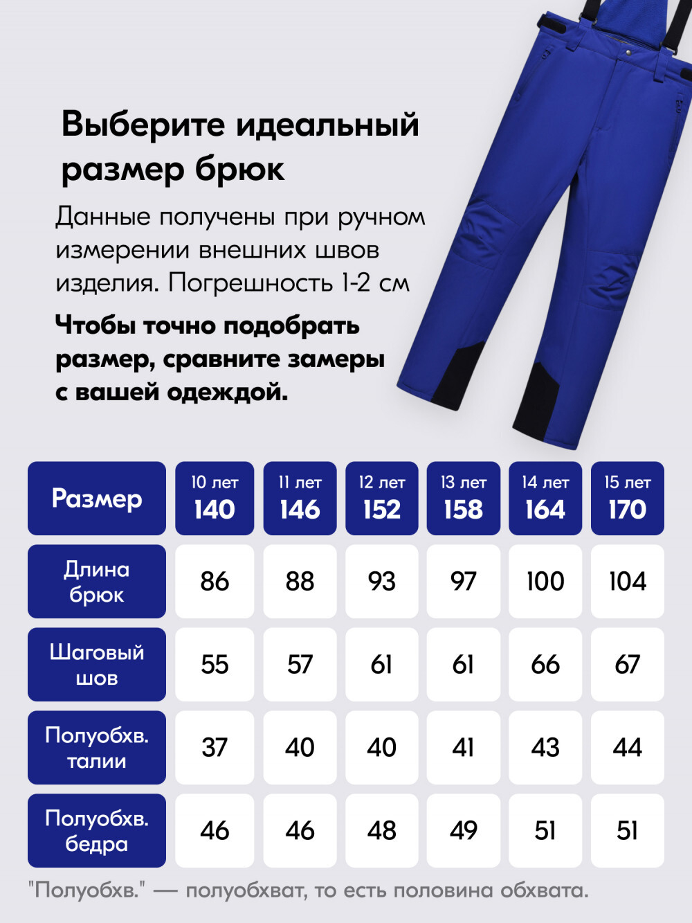 Горнолыжный костюм зимний для мальчика голубого цвета 9419Gl