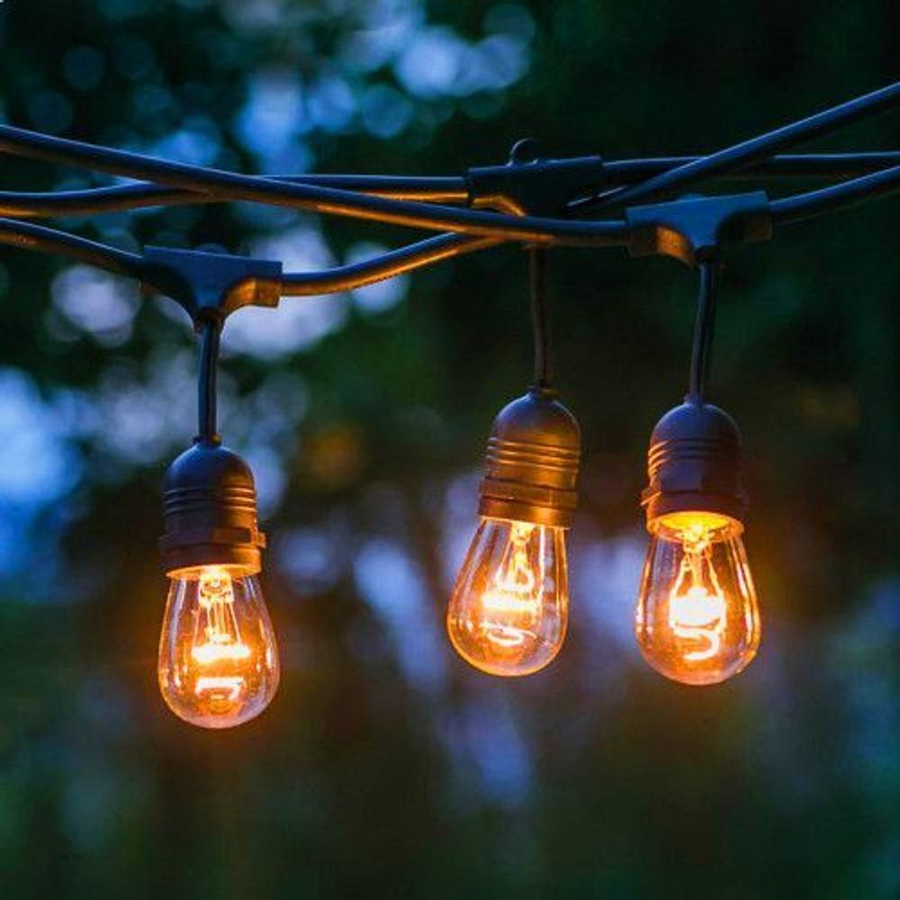 Гирлянда светодиодная "Белт Лайт" 9.5м 20LED тепл. бел. E27 IP65 220В на подвесах с лампами филамент дл. провода 60см каучук набор Эра Б0056018 Гирлянда светодиодная "Белт Лайт" 9.5м 20LED тепл. бел. E27 IP65 220В на подвесах с лампами филамент дл. провода 60см каучук набор Эра Б0056018