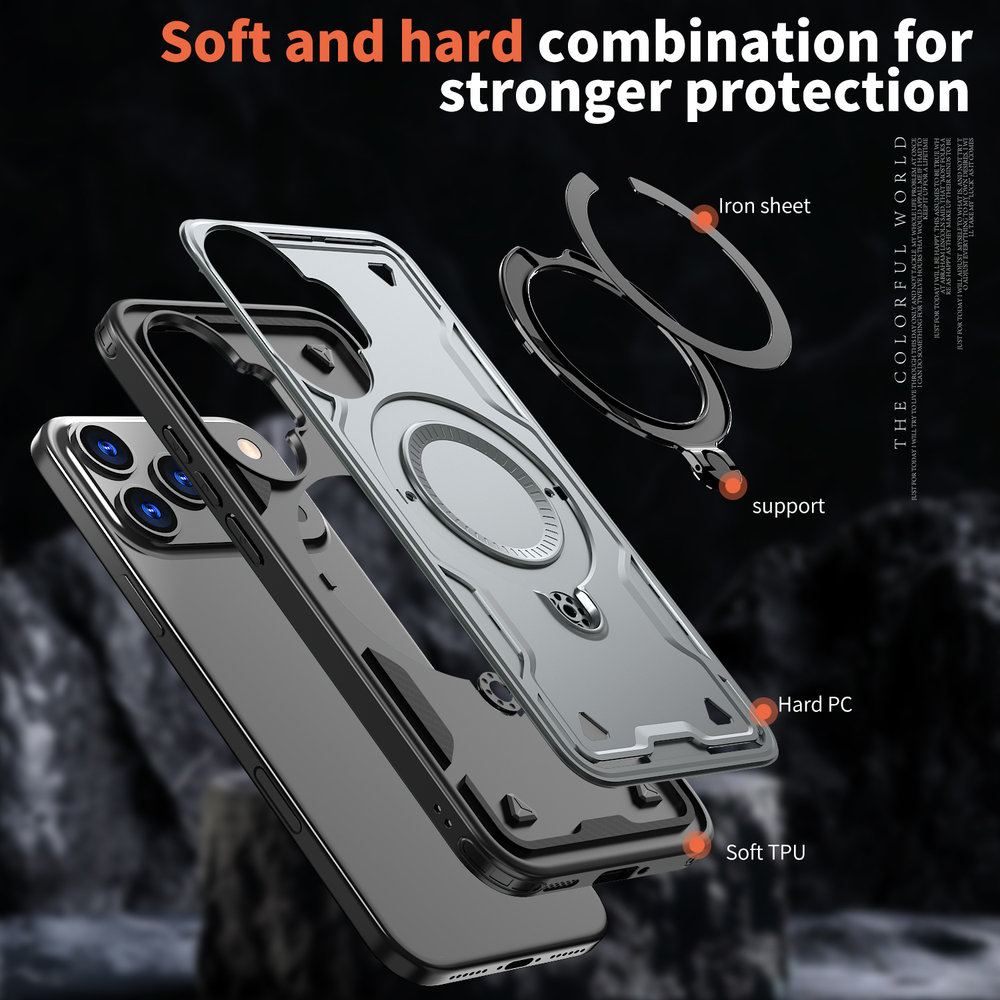 Чехол Magneto Case с кольцом для Poco F7 5G