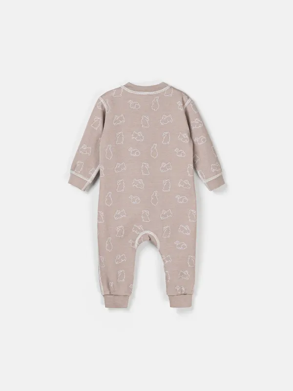 Термокомбинезон с шерстью 