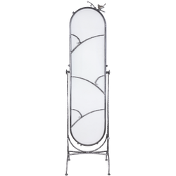 Напольное зеркало Терра Айс Античное серебро