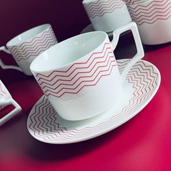 Lenardi 305-151 Чайный набор 12пр.250мл в под.уп.(х6)Фарфор