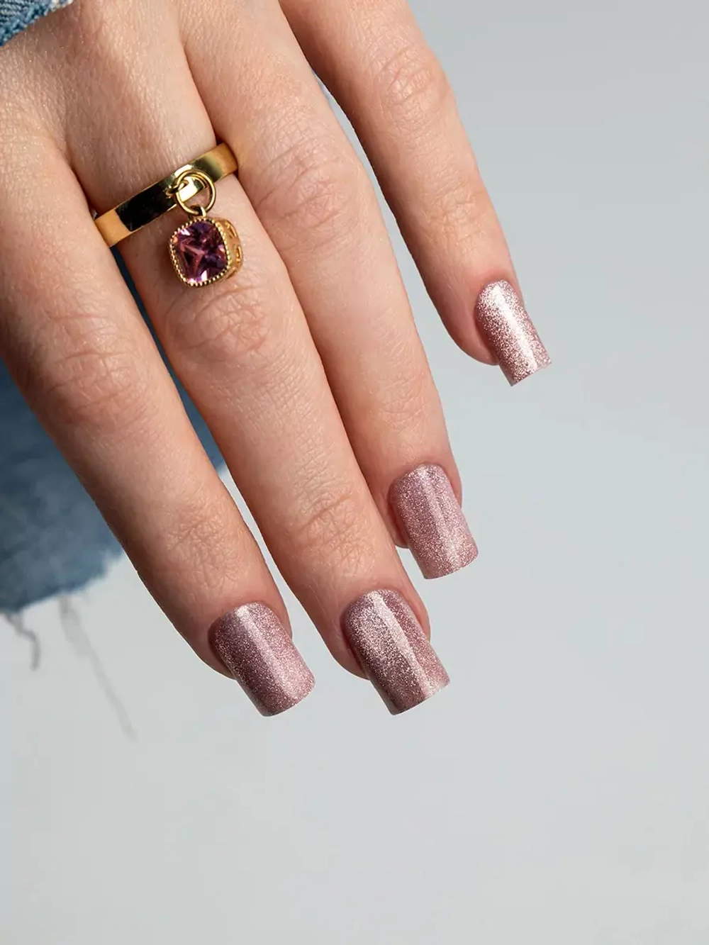 Гель-лак MOODNAIL Cat Eye Sky Pink, 10г