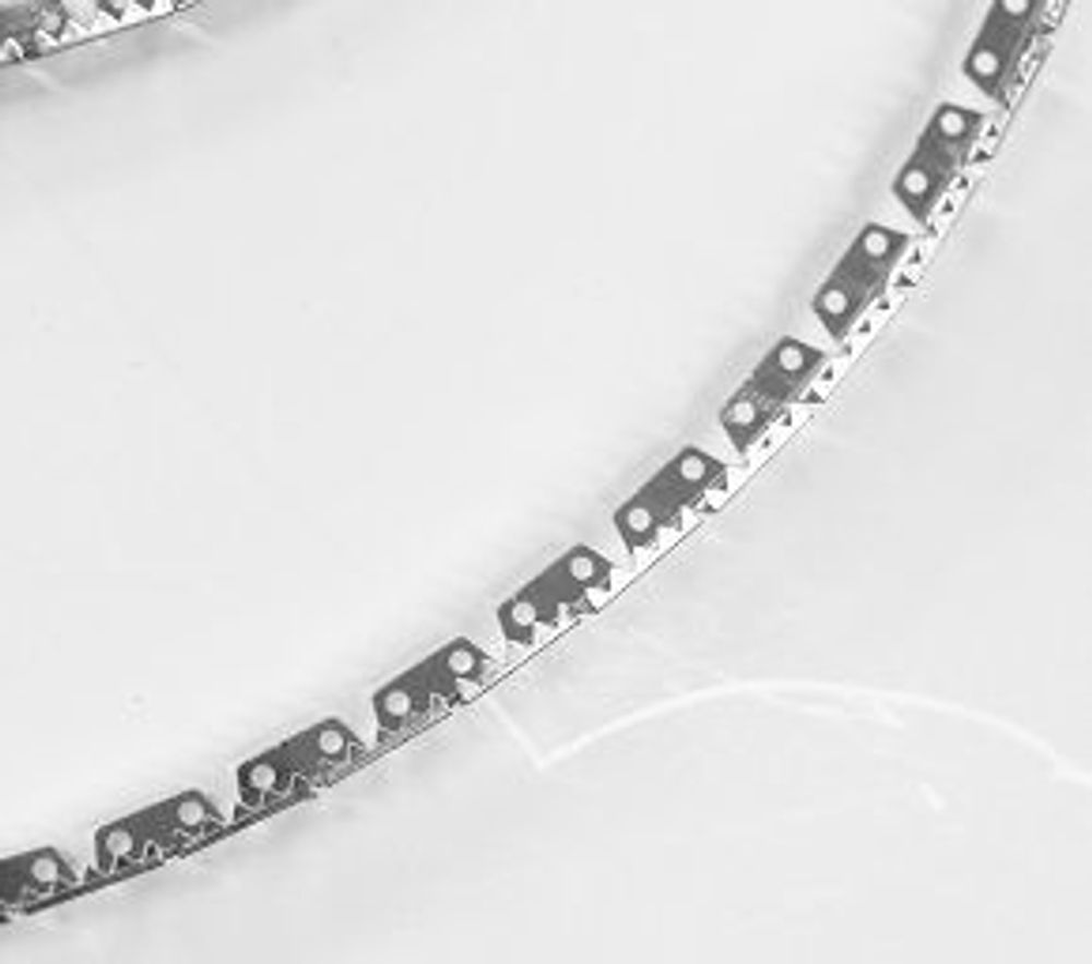 Скобная полоса для скрытого шва