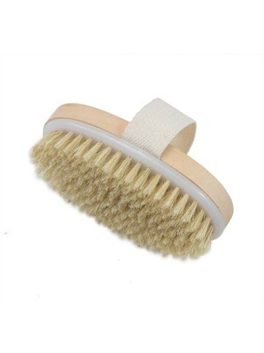 Щетка массажная для тела с натуральной щетиной (для взрослых) La and Te beaute LT-MB