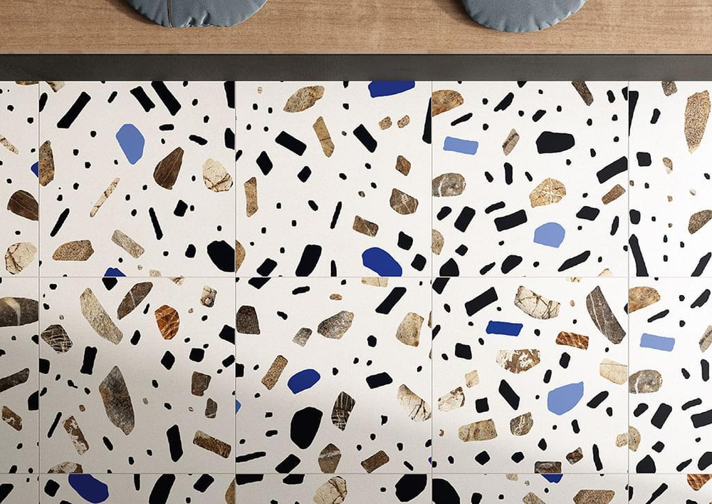 Fioranese Ceramica Ghiaia Maxi Bianco Lev 60x60