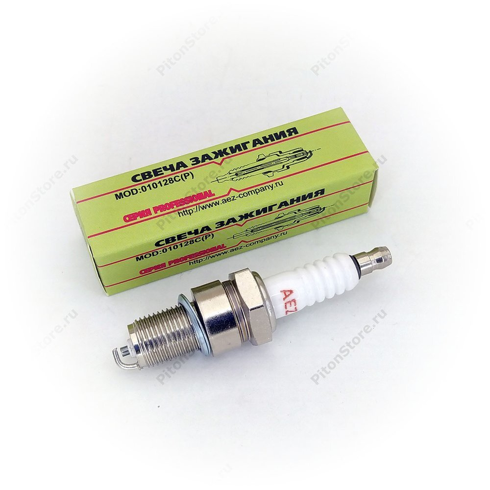 Свеча зажигания F6TC (M14-1.25-мм, L:80/17-мм, ключ:21, длинная юбка) [AEZ]