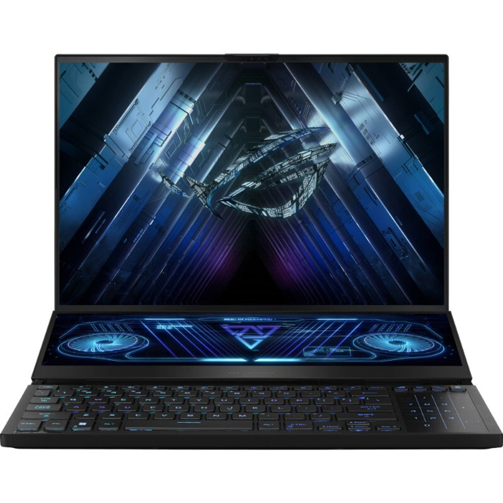 Ноутбук Asus ROG Zephyrus Duo GX650PY-NM083W, Ryzen 9 7945HX, 32Gb, SSD2Tb, RTX4090 16Gb, 16" IPS WQXGA (2560x1600) Win11 Home, black