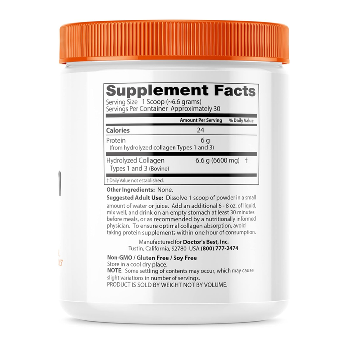 Коллаген 1 и 3 типа, Pure Collagen Types 1 and 3 powder, Doctor&#39;s Best, 200 г 2