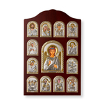 Ангел хранитель, иконостас, красное дерево 365х550