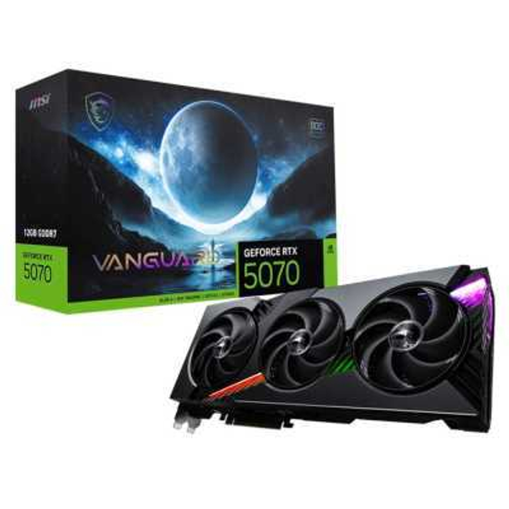 Видеокарта MSI nVidia GeForce RTX 5070 12G Vanguard SOC