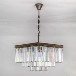 Citilux Мартин CL332231 Люстра хрустальная подвесная Прозрачная