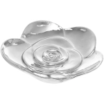 Подставка керамическая «GOLD Podarok», пион, цвет серебро, 17*17см (упаковка индив. пленка)