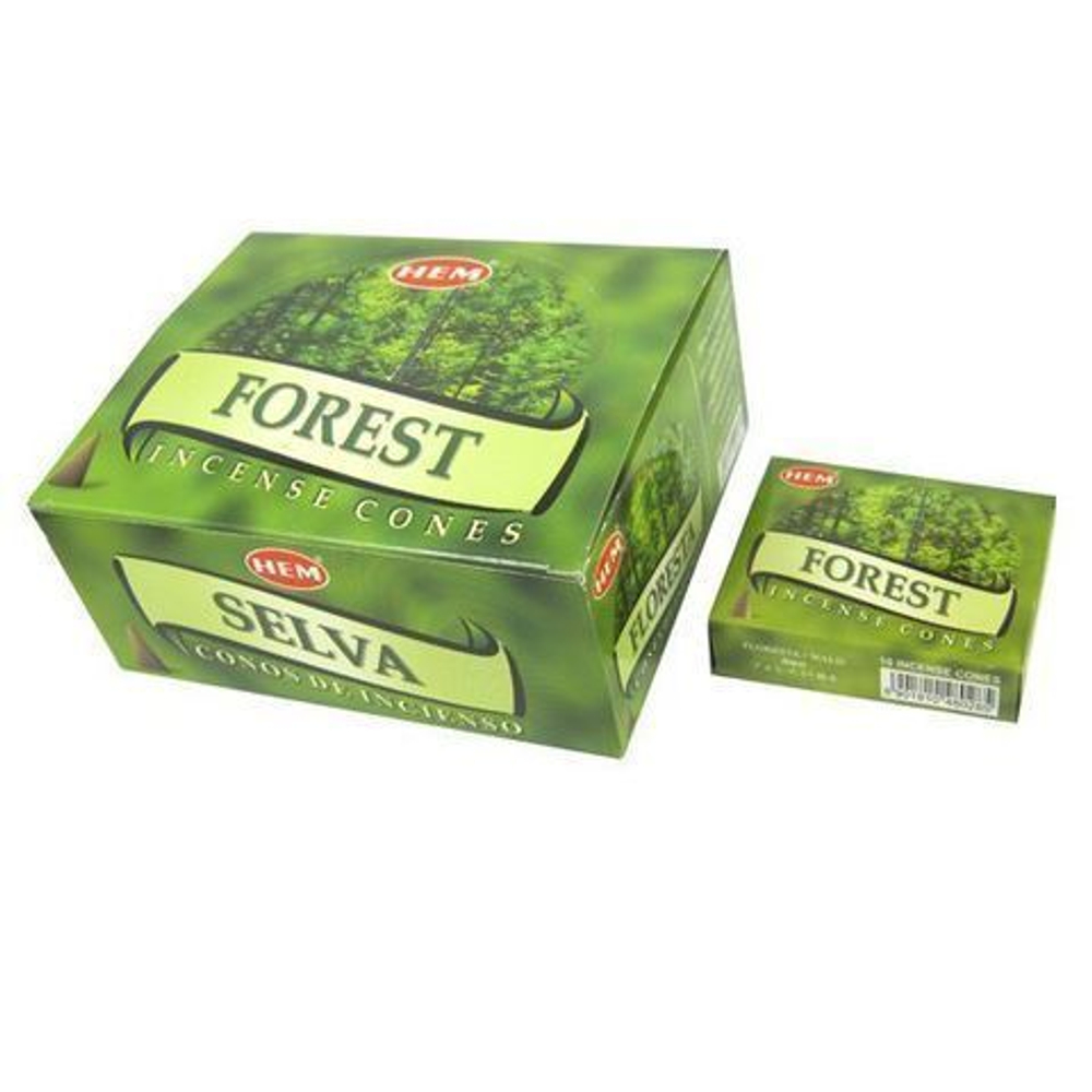 HEM Forest Благовоние-конус Лес, 10 шт