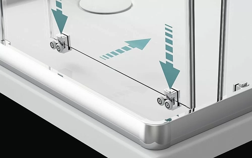 Душевая дверь Radaway Premium Plus DWJ 110 стекло прозрачное
