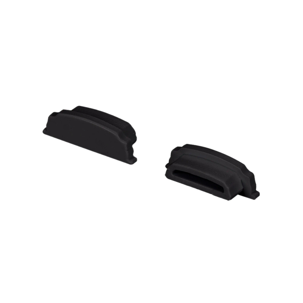 Заглушка ARH-BENT-W18 BLACK глухая (Arlight, Пластик) 039590
