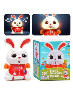 Интерактивная игрушка Заяц на батарейках (YJ-3064)