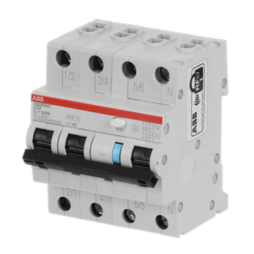 Дифференциальный автомат ABB DS203NC C32A 30mA тип AC 4-модуля