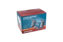 Станок заточной Кратон BG 560/200 (560 Вт, Размеры шлифовального круга 200х32х25 мм, Резиновые съемные амортизаторы)