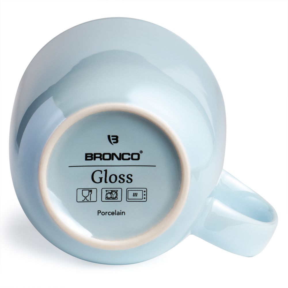 НАБОР КРУЖЕК BRONCO "GLOSS" 2 ШТ. 400 МЛ МИКС