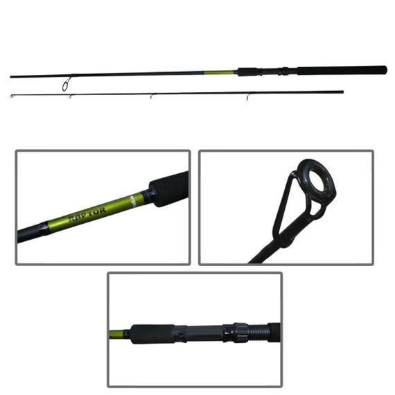 Удилище спиннинговое Raptor 270, 2.7m, 2sec., 10-35g  Helios (HS-R-270)