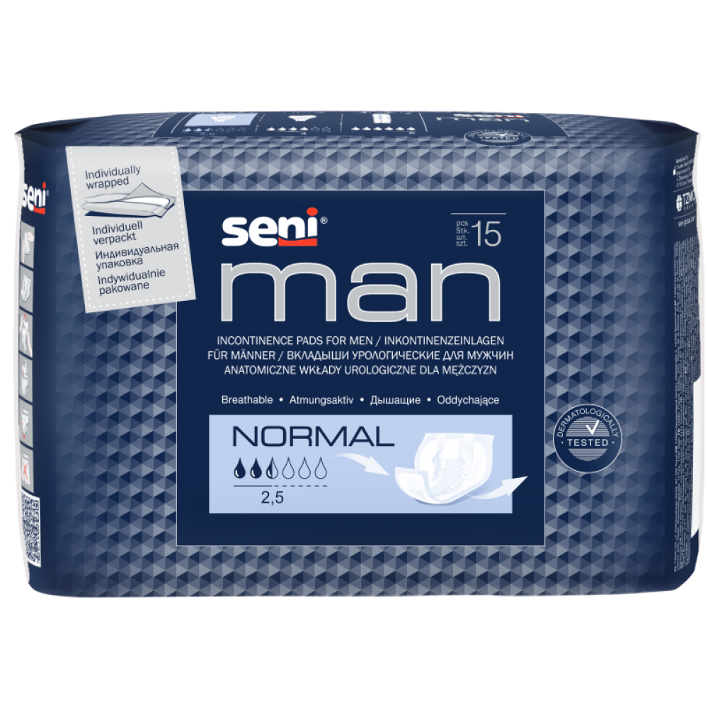 Урологические вкладыши для мужчин Seni Man normal (15шт)