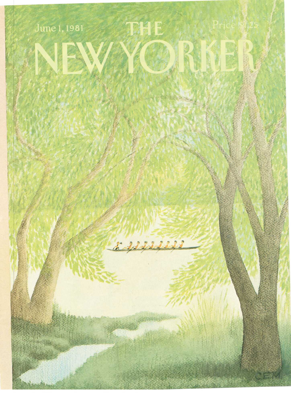 Журнал The New Yorker 01-06-1981, обложка