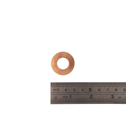 Шайба медная для плунжера V3, VL3P (Washer copper plunger d28mm x 14mm x 0.7mm)