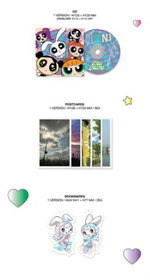 Альбом NewJeans - 2nd EP 'Get Up' THE POWERPUFF GIRLS X NJ Box ver.