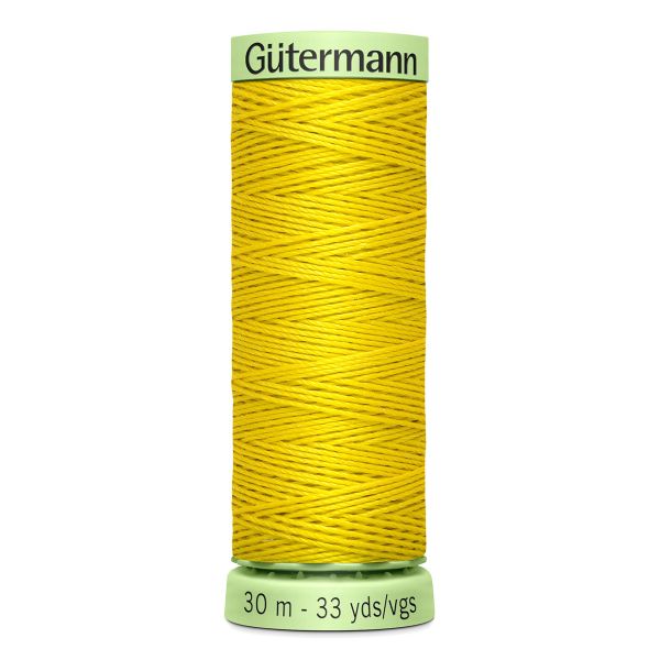 Нитки отделочные Gutermann Top Stitch 30 (30 метров), 5 кат. | 177 ярко-желтый