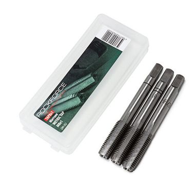 Метчик M8x1 (3шт), в пластиковом футляре RockForce##Rock FORCE RF-TAP8x1