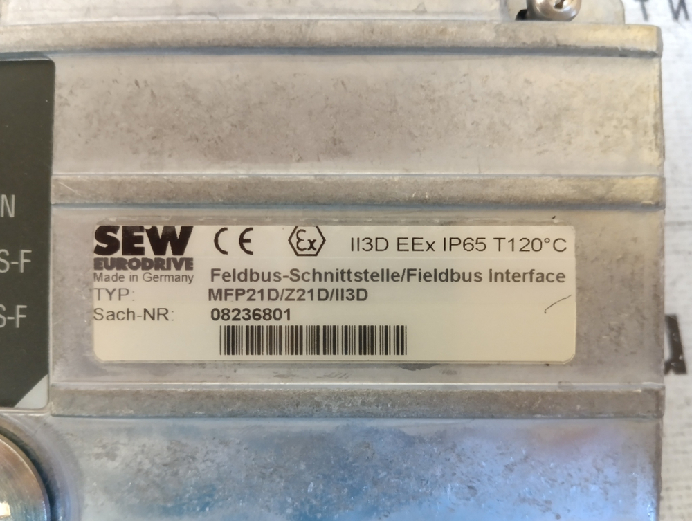 SEW Eurodrive MFP21D/II3D новое