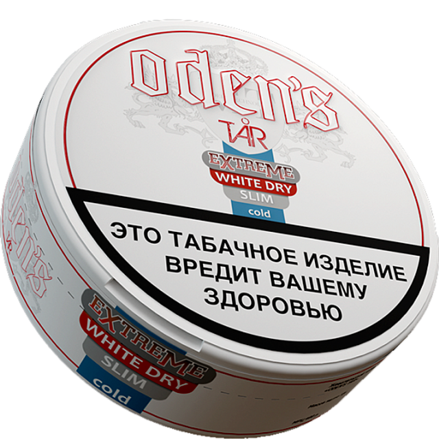 Жевательный табак ODEN'S TAR Slim - White Dry