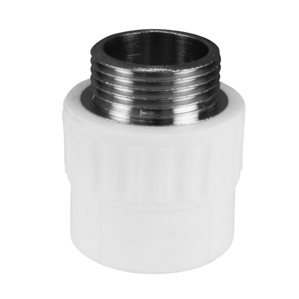Муфта PP-R комбинированная белая НР Дн 20х1/2" VALFEX 10130020