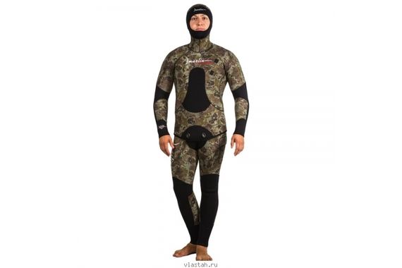 Гидрокостюм Marlin Camoskin Green 9 мм раздельный