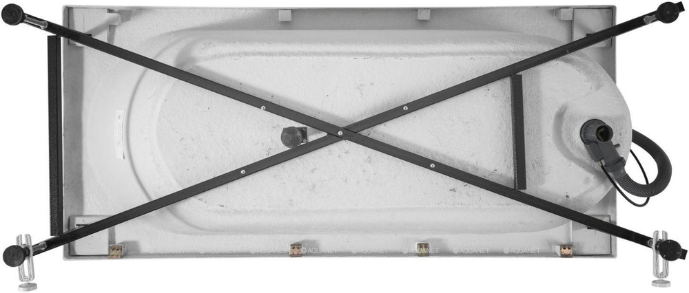 Акриловая ванна Aquanet (Акванет) Lotos 175x80 с каркасом
