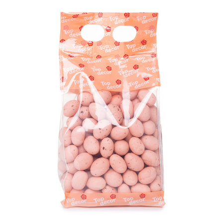 Драже "Яйца" (пудровые матовые в крапинку) 0,5 кг