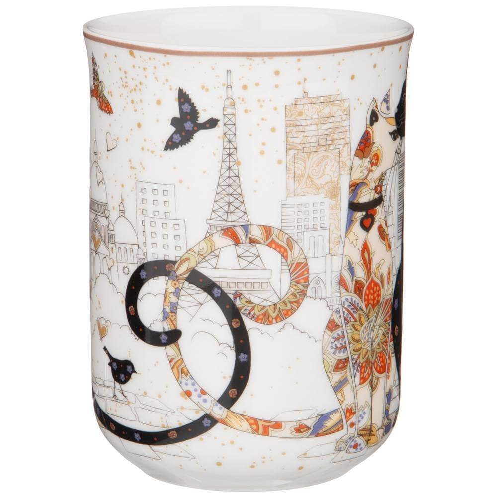 Кружка 350мл Парижские коты