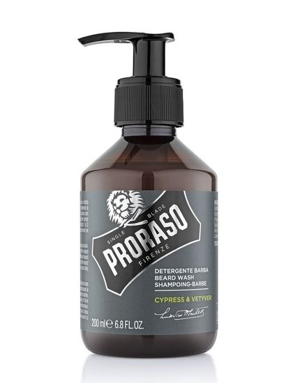 Шампунь для бороды Proraso, Cypress & Vetyver Beard Wash, 200 мл