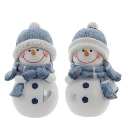 GAEM Фигурка декоративная "Снеговик", L5 W5 H8 см, 2в.