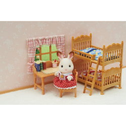 Sylvanian Families - Детская деревенская комната с двухъярусной кроватью 5338