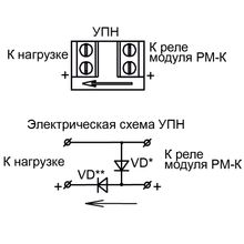 Устройство подключения нагрузки Рубеж УПН