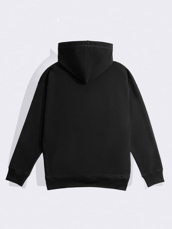 Худи Logo на молнии черный - фото 2