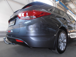 Оцинкованный фаркоп на Hyundai i40 седан/универсал 2012-2019 (без электрики), Galia H085C