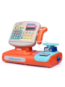 Игровой набор Касса с монетами и купюрами (CF8538)