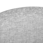 Стул-полукресло Martin серый шенилл, золотые ножки