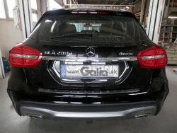 Фаркоп оцинкованный Galia M134C для Mercedes GLA-Class 2014-, Infiniti Q30 2016-(паспорт и сертификат в комплекте)(без электрики)