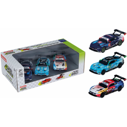 Carrera Pull & Speed - Три машинки FORD MUSTANG GT3 3-ПАК 13033
